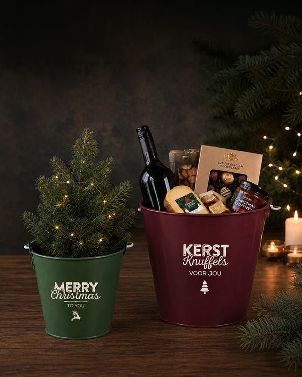 Kerstemmer L Donkergroen Merry Christmas to you