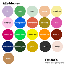 Ijsvogel aan de muur