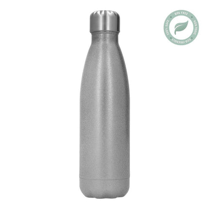Drinkfles zilver bedrukken