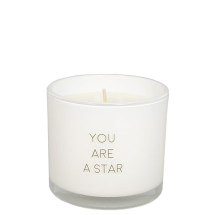 GEURKAARS MET WENS - ARMBAND - YOU ARE A STAR - FRESH COTTON