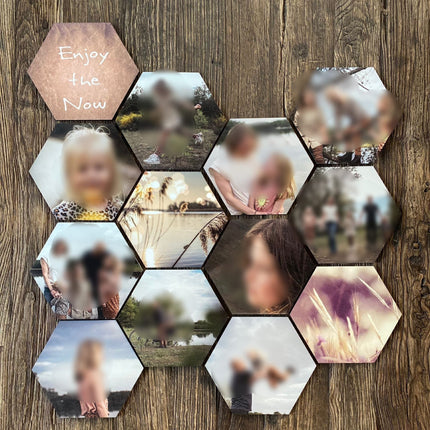 Foto op Hexagon