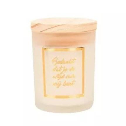 Small scented candles gold/white - Bedankt