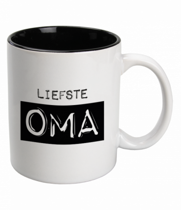 Black & White Mugs - Oma