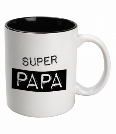 Black & White Mugs - Papa