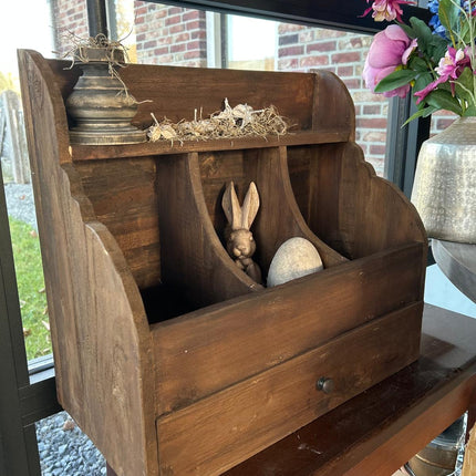 Grutterbak Groot 3 vaks met lade