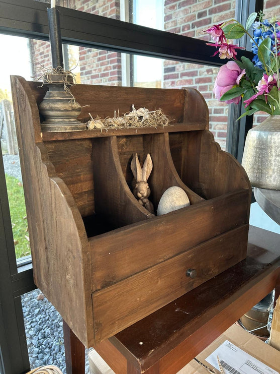 Grutterbak Groot 3 vaks met lade