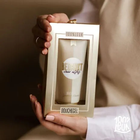 Douchegel in cadeauverpakking - Bedankt