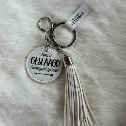 Tassel - Tas/Sleutelhanger Geslaagd