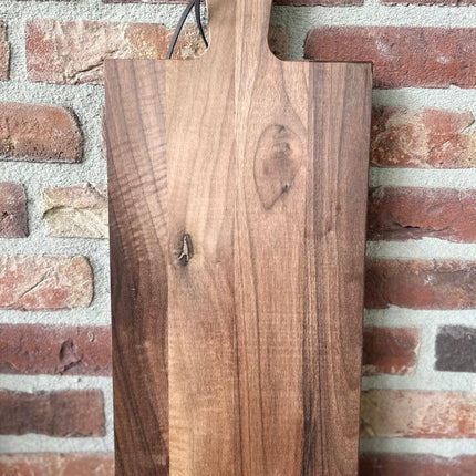 Serveerplank 49 cm - Pure Walnut Wood - Te personaliseren