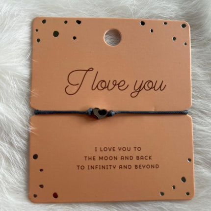 Hart Armband - I love you