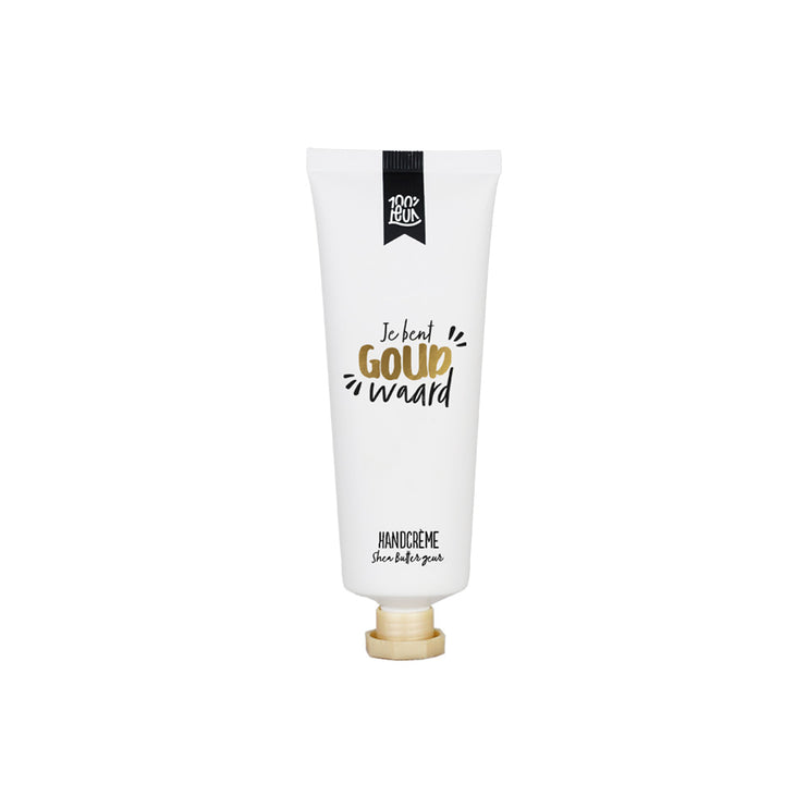 Handcrème tube – Je bent goud waard