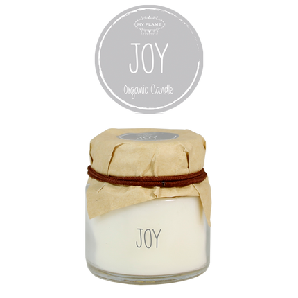 My flame-kaars-Joy