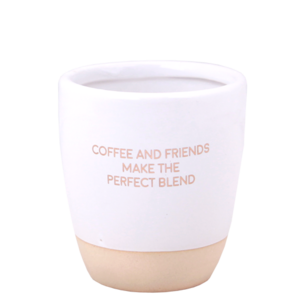 MY FLAME - SOJAKAARS IN KOFFIEKOP - COFFEE & FRIENDS, MAKE THE PERFECT BLEND - COFFEE KISSED SPICE