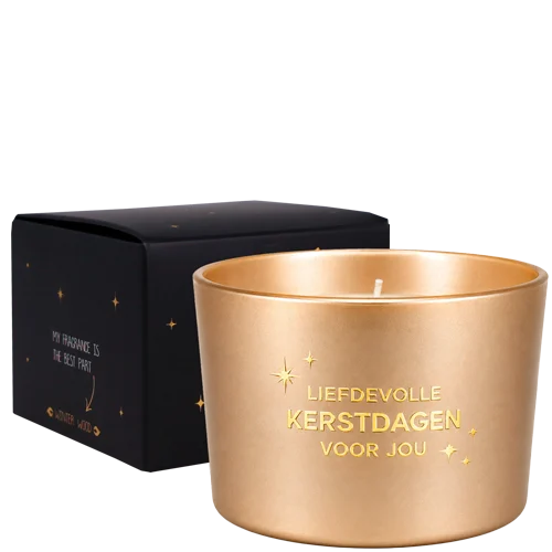 SOJAKAARS - LIEFDEVOLLE KERSTDAGEN VOOR JOU - WINTER WOOD