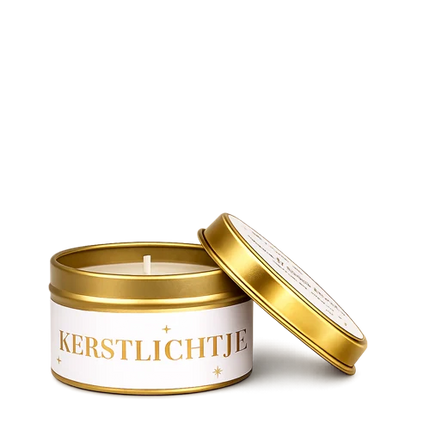 SOJAKAARS XS - EEN KERSTLICHTJE VOOR JOU - GEUR: WINTER WOOD