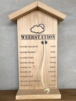 Decoratief weerstation